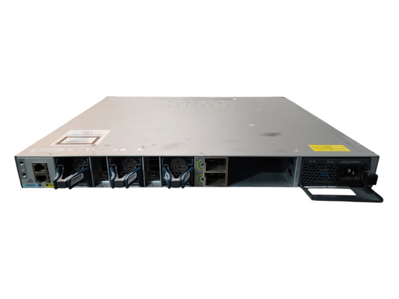 Cisco WS-C3850-48T-E, 48 Port Managed Network Switch, C3850-NM-4-10G
