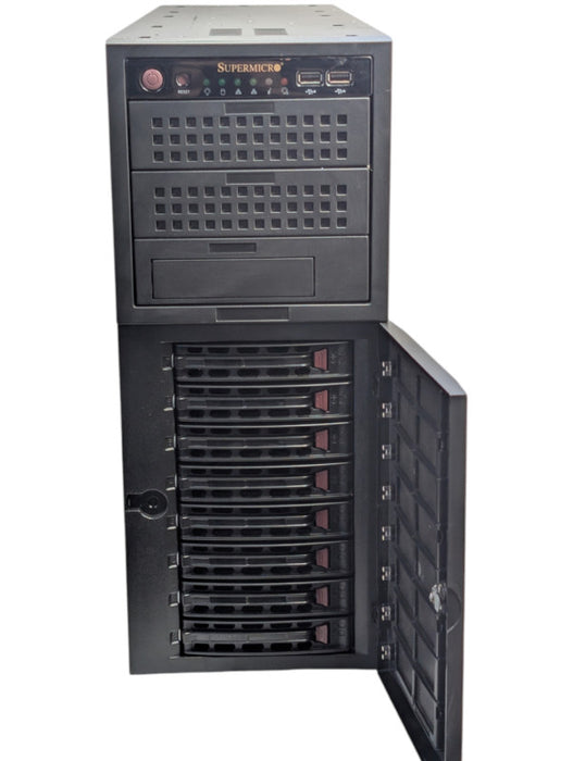 Supermicro CSE-745 X11SAE Intel Xeon E3-1270 v5 64GB RAM Quadro K2200  -