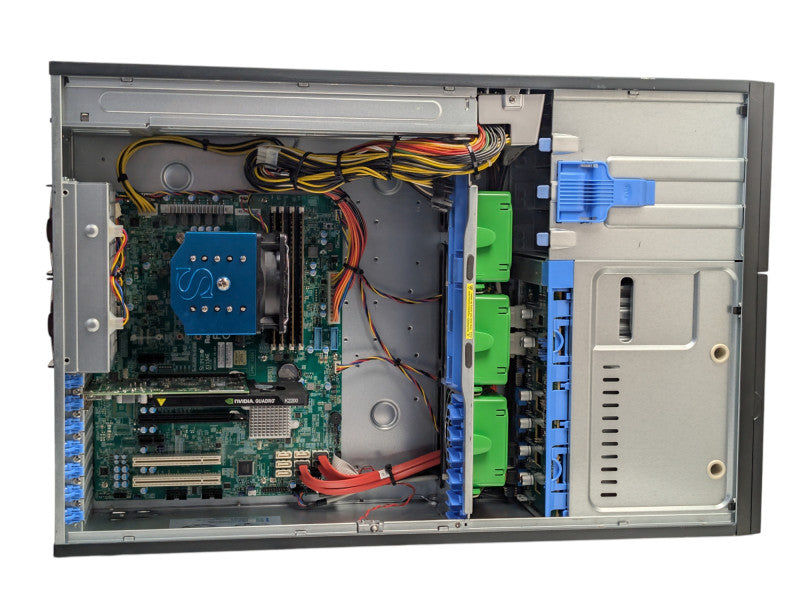 Supermicro CSE-745 X11SAE Intel Xeon E3-1270 v5 64GB RAM Quadro K2200  -
