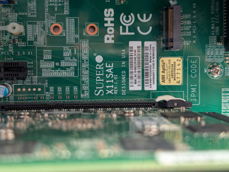 Supermicro CSE-745 X11SAE Intel Xeon E3-1270 v5 64GB RAM Quadro K2200  -