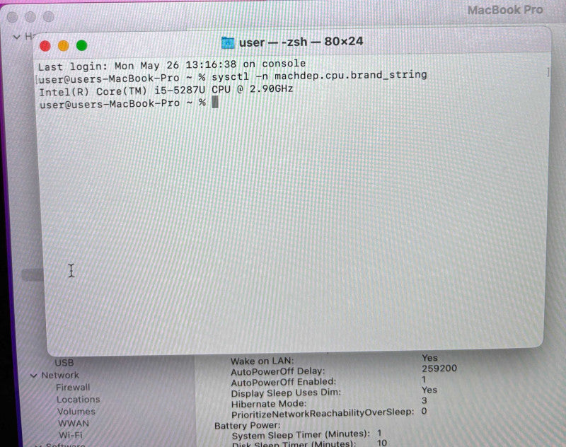 Apple MacBook Pro 15" Early 2015 i5-5287U 8GB RAM 512GB SSD READ!