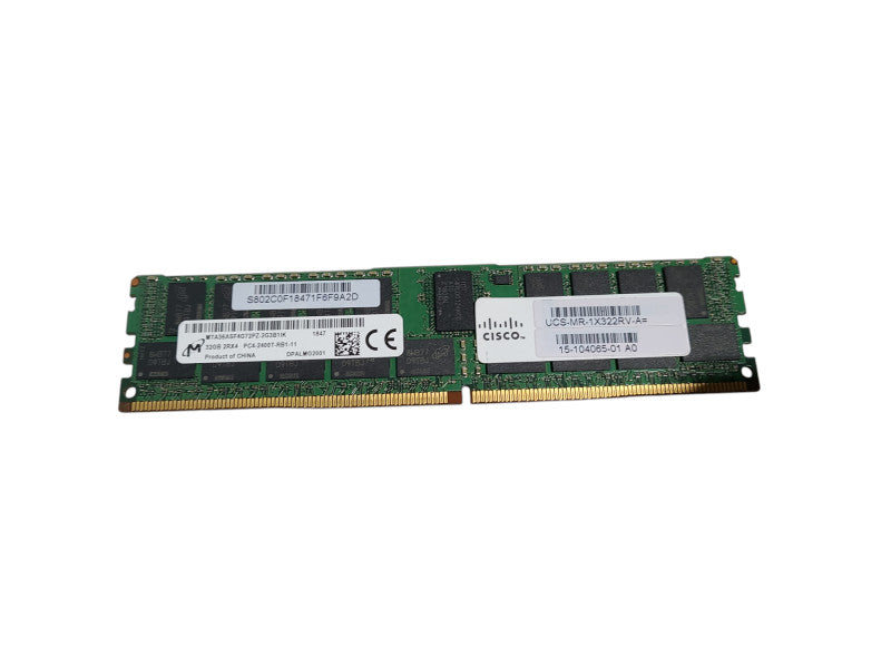 32GB Micron 2Rx4 PC4-2400T-RB1-11 DDR4 Server Memory Q