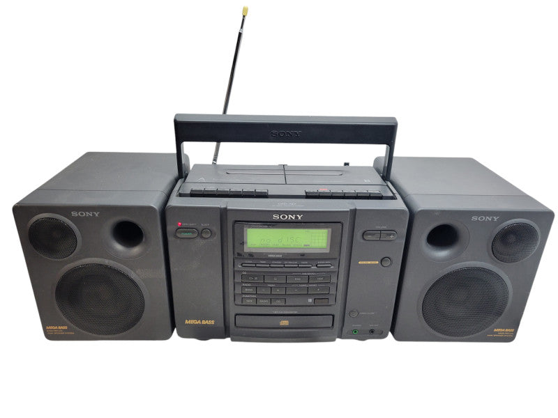 SONY CFD-757 MEGA BASS BOOM BOX %