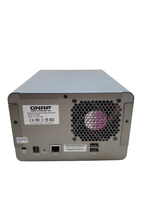QNAP TS-209II Network Attached Storage - No HDD/Caddies *READ*