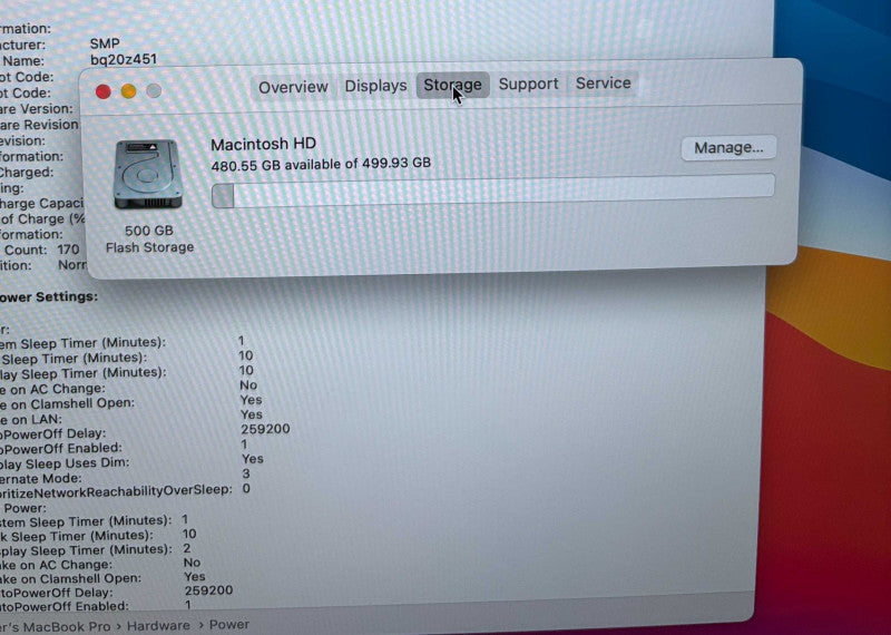 Apple MacBook Pro 15" Late 2013 i7-4558U@2.8GHz 16GB RAM 512GB SSD
