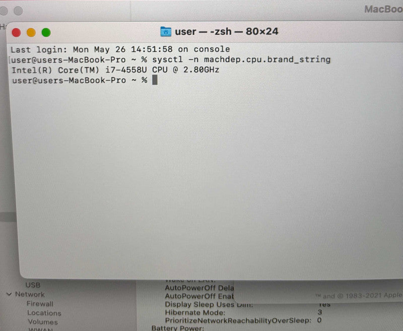 Apple MacBook Pro 15" Late 2013 i7-4558U@2.8GHz 16GB RAM 512GB SSD