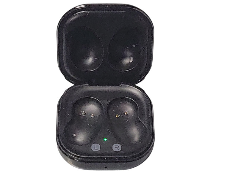 Samsung Black Portable Earbud Charging Case For Galaxy Buds Live SM-R180 _