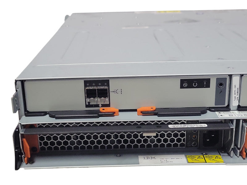 IBM 24C 24x 2.5" HDD Bays storage array w/ 2x controllers, 2x PSU, READ _