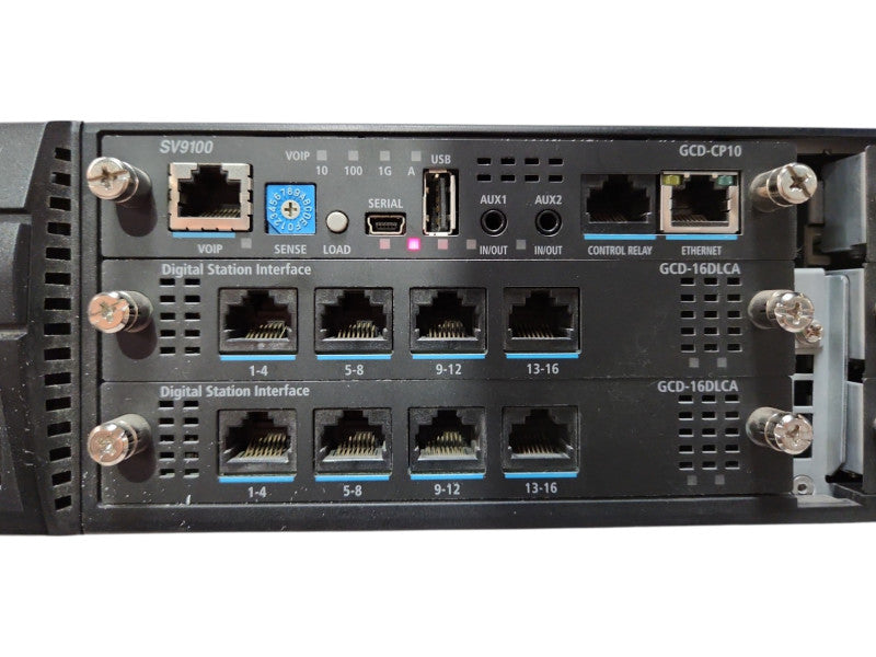 NEC CHS2UG-US 6-Blade 2U Chassis w/ 5x GCD-16DLCA & GCD-CP10