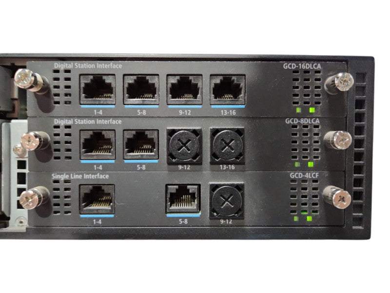 NEC CHS2UG-US 6-Blade 2U Chassis w/ 5x GCD-16DLCA & GCD-CP10