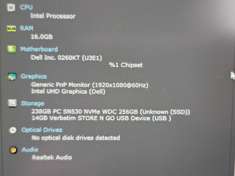 Dell Latitude 5430 i5-1245U 16GB RAM 256GB SSD READ  β Lap200