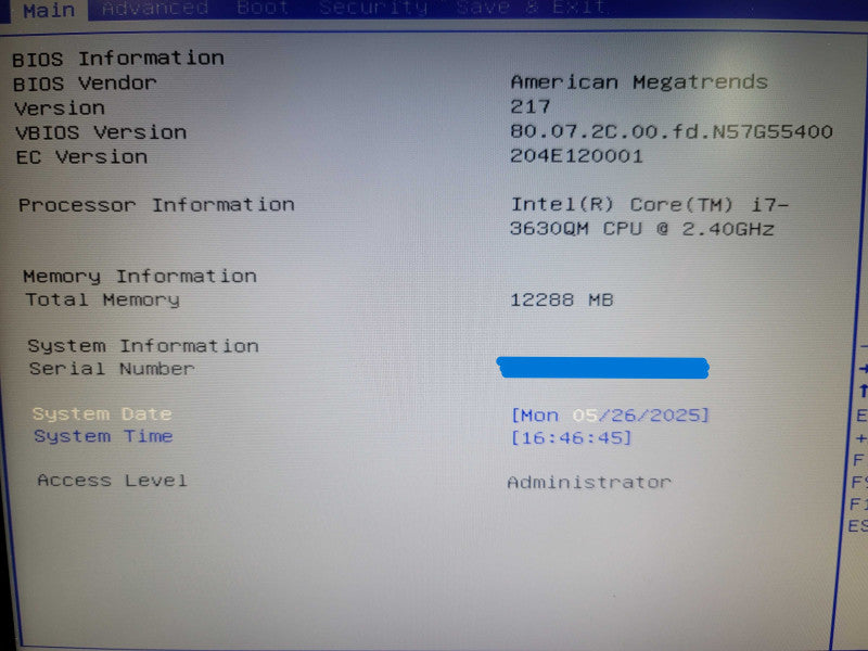 ASUS ROG G55V i7-3630QM 12GB RAM GTX 660M NO SSD  β BudLap