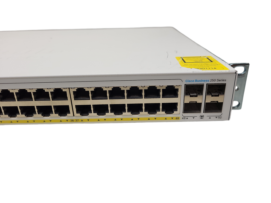 Cisco CBS250-48PP-4G Gigabit 48-Port Ethernet Smart Managed PoE Switch $