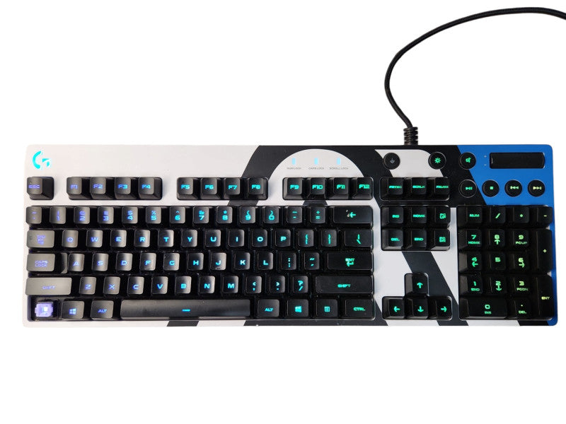 Logitech G810 Orion Spectrum RGB Mechanical Gaming Keyboard, Mass Effect