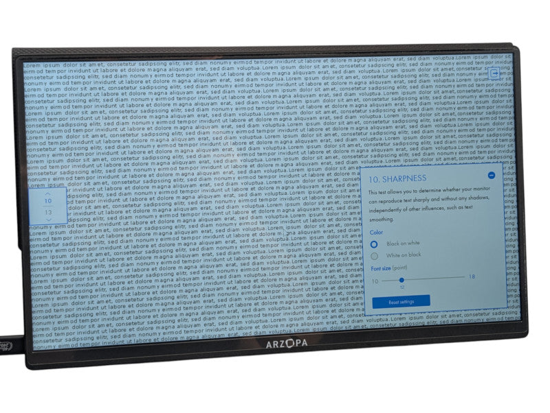 ARZOPA Ultra-Thin Portable Monitor | 14” FHD 1080P  -