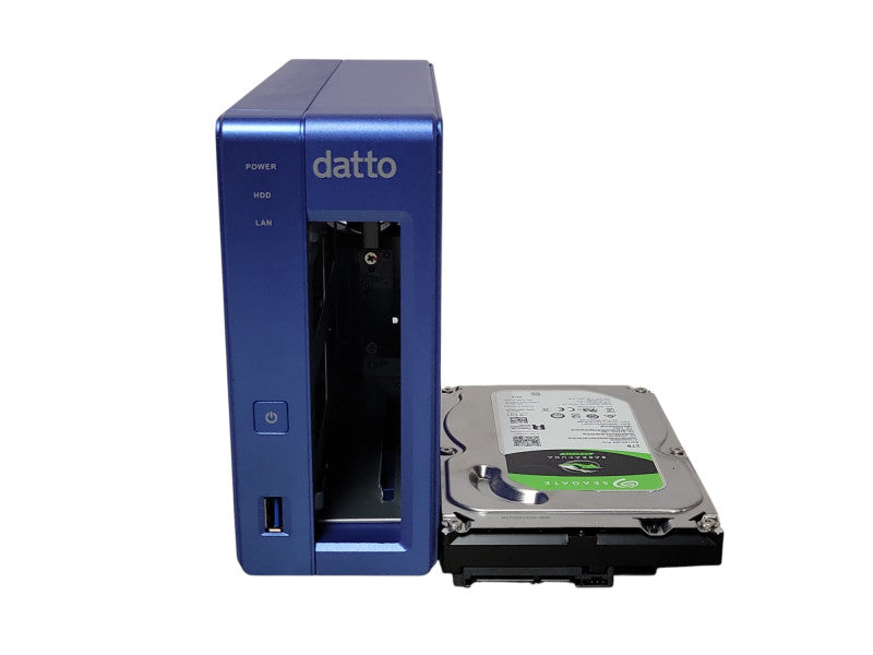 Datto L3A2 1-Bay NAS with 2TB HDD (without HDD Tray), READ _
