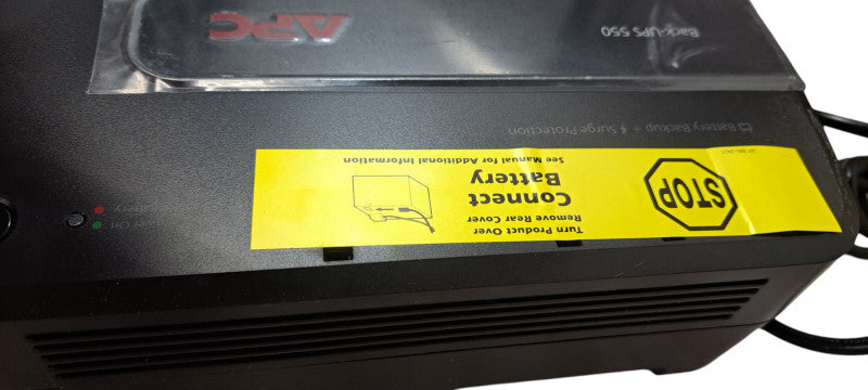 APC Back-UPS ES Series 550VA UPS 8-Outlets BE550G