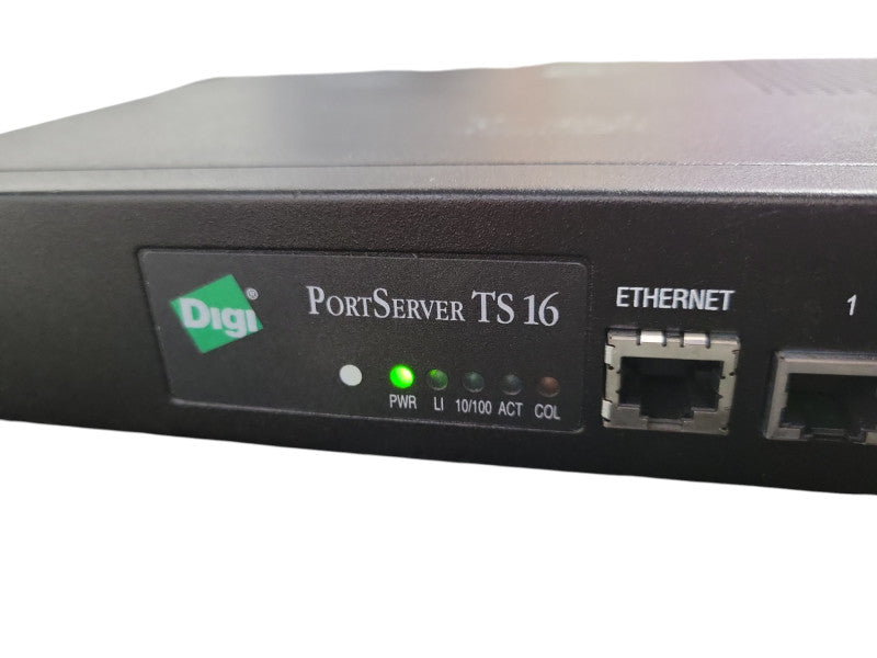 Digi PortServer TS 16 50000854-01 | 16-Port Ethernet Terminal Server !