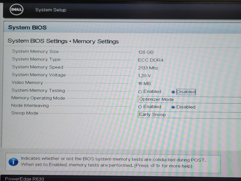 Dell PER630 2x Xeon E5-2623v4 2.60GHz 128GB DDR4, H330 Mini, 8x 1.8TB HDDs _
