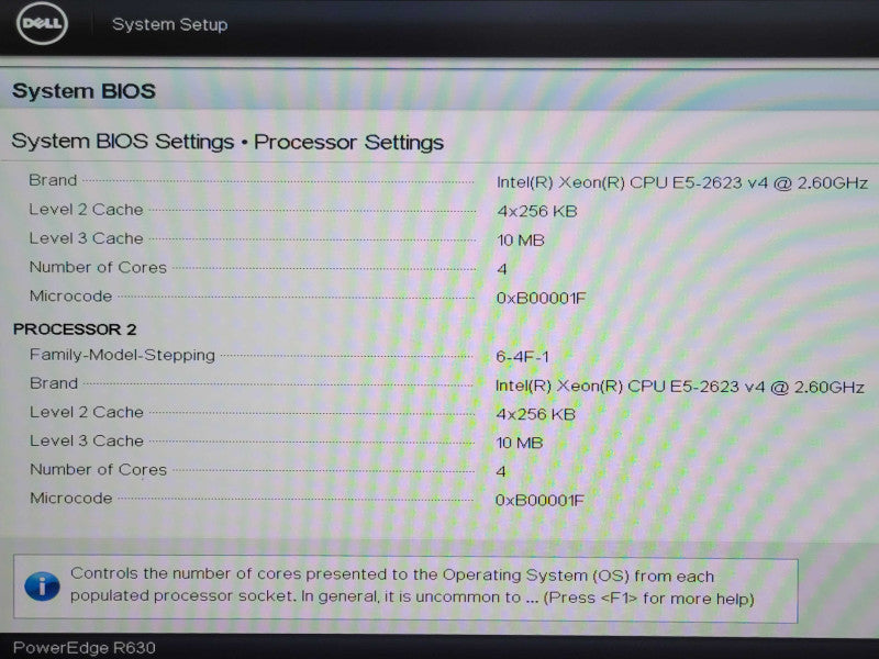 Dell PER630 2x Xeon E5-2623v4 2.60GHz 128GB DDR4, H330 Mini, 8x 1.8TB HDDs _