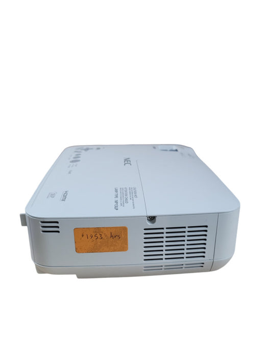 NEC NP-V260X - Lamp Hours: 1953 h & Lamp Type: NP13LP