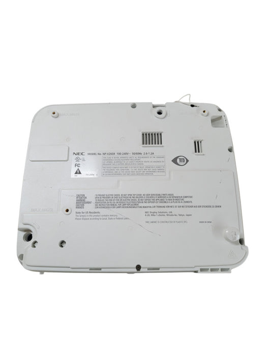 NEC NP-V260X - Lamp Hours: 1953 h & Lamp Type: NP13LP