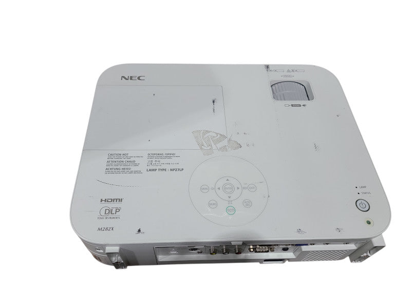 NEC NP-M282X DLP Projector 2800 Lumens 2HDMI HD 1080p