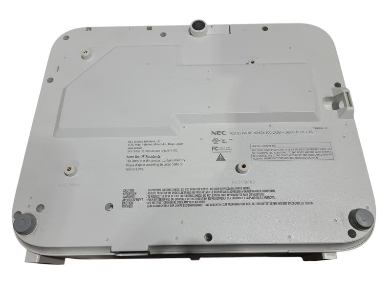NEC NP-M282X DLP Projector 2800 Lumens 2HDMI HD 1080p