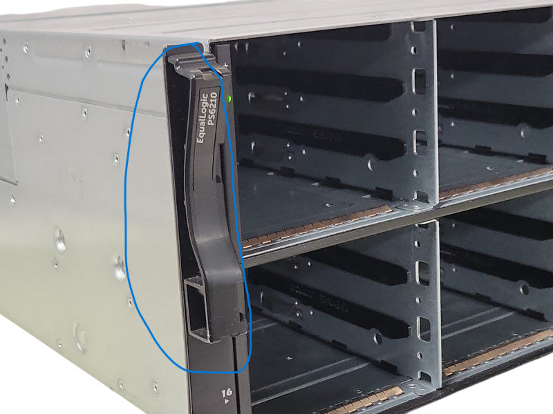 Dell Equallogic PS6210 24 Bay SAS SAN Storage 10GbE iSCSI Type 15, READ _