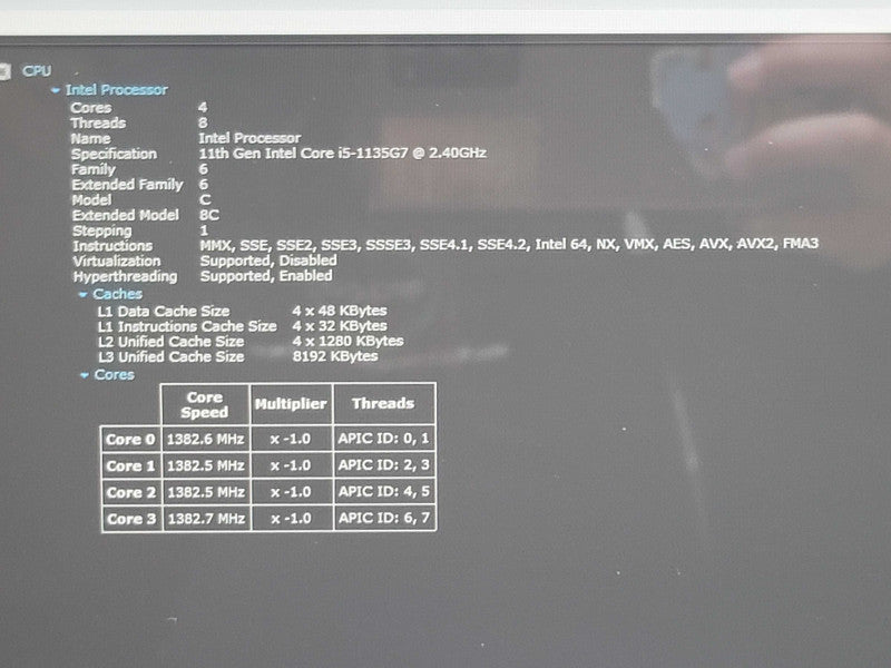 HP Envy 17" ch0010ca i5-1135G7 16GB DDR4 MX450 256GB SSD TOUCH! READ  β Lap200