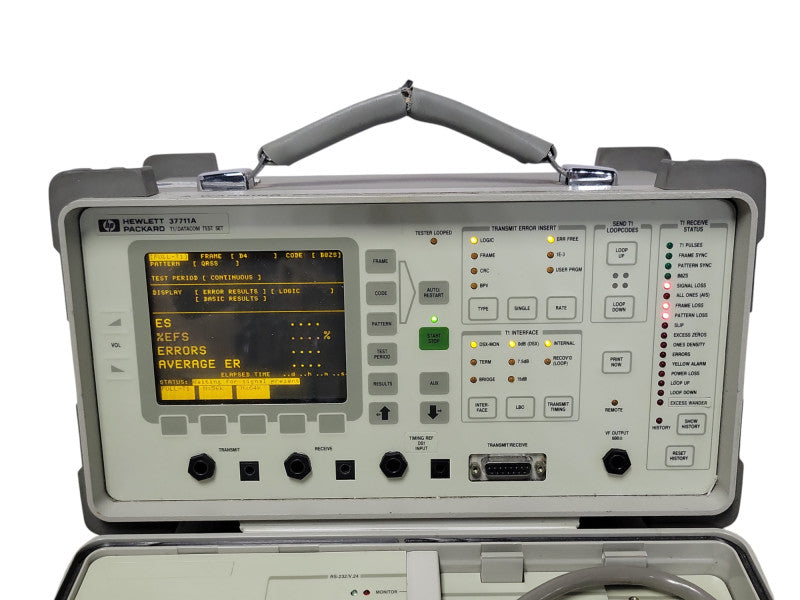 HP 37711A T1/datacom test set, READ _