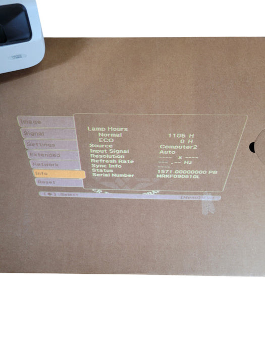 Epson BrightLink 450Wi Ultra Short Throw Projector- Lamp Type: ELPLP57