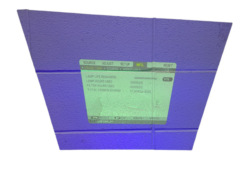 NEC NP-M300X XGA HDMI Projector 3000 Lumens 505 Hours