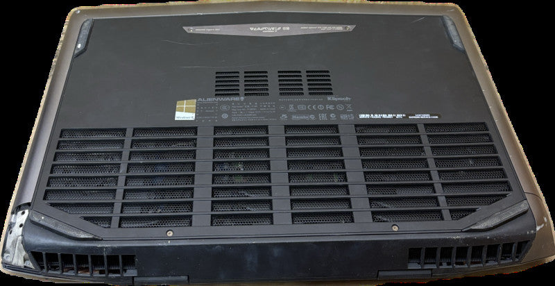 ALIENWARE 17 P18E i7-4700MQ GTX770M 3GB GPU 24GB RAM 256SSD No Battery READ  Lap200