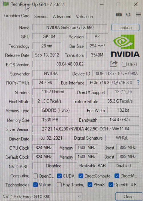 Dell Precision T7500, Xeon X5560 2.80GHz 6GB RAM, GeForce GTX660 1000W, PSU _