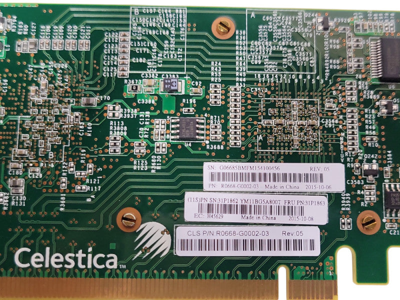 IBM Celestica R0668-G0002-03 PCIe Compression Accelerator Card, LP bracket _