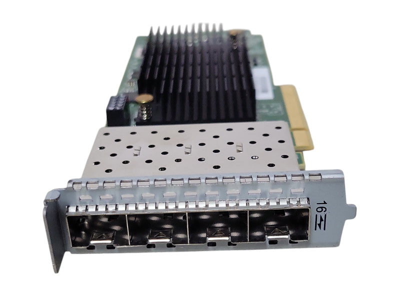 IBM Quad Port 16Gbps Fiber Ethernet HBA PCIe 00RY007, LP bracket _