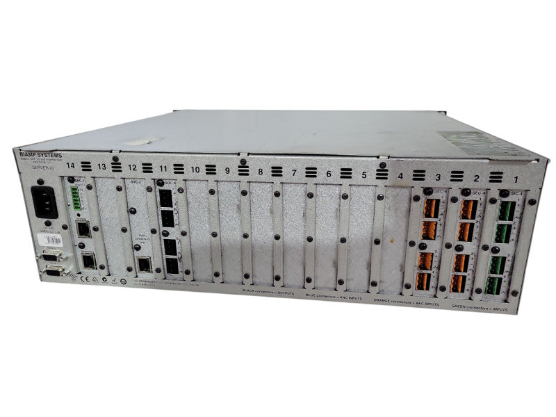 USED BIAMP TESIRA SERVER-IO Digital Audio Server !