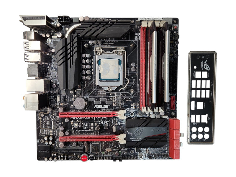 ASUS MAXIMUS VI GENE with i7-4770K 3.50GHz & 16GB DDR3 & I/O Shield