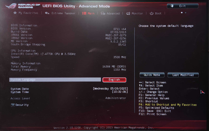 ASUS MAXIMUS VI GENE with i7-4770K 3.50GHz & 16GB DDR3 & I/O Shield