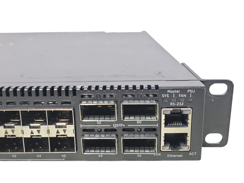 Dell Force10 S4810P-AC Networking Switch 759-00096-02, 2x PSU, READ _