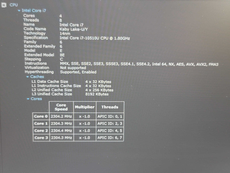 HP ProBook 440 G7 i7-10510U 16GB DDR4 256GB SSD READ β Lap200