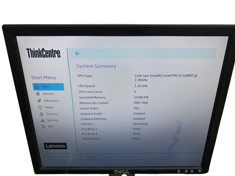 Lenovo ThinkCentre M70q Gen 2 Intel i5-11400T 16GB RAM USFF Desktop