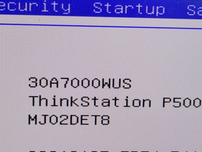 Lenovo ThinkStation P500 - Xeon E5-1650 v3 32GB DDR4 NO HDD 650W PSU Q%