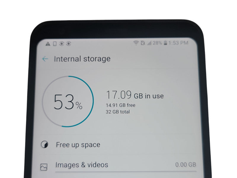 LG Stylo 5 - 32GB - White [LM-Q720PS] (
