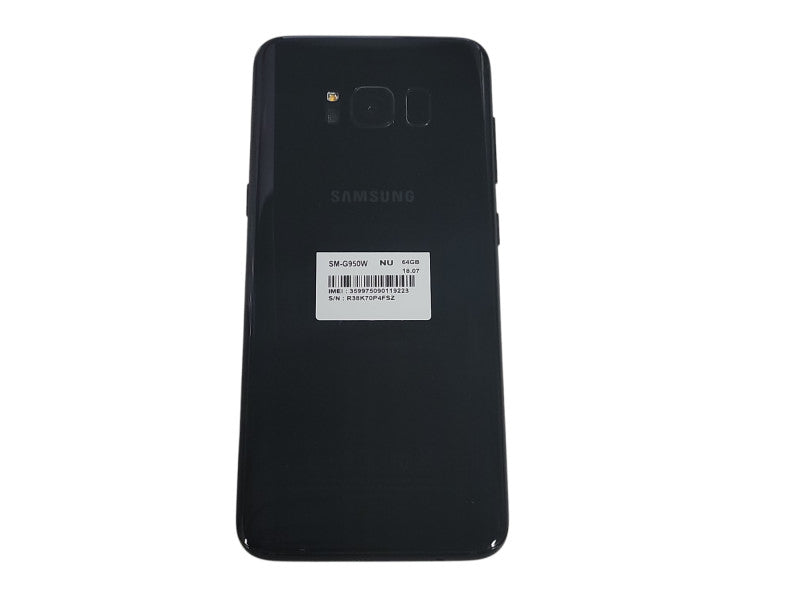 Samsung Galaxy S8 - 64GB - Black [SM-G950W] (