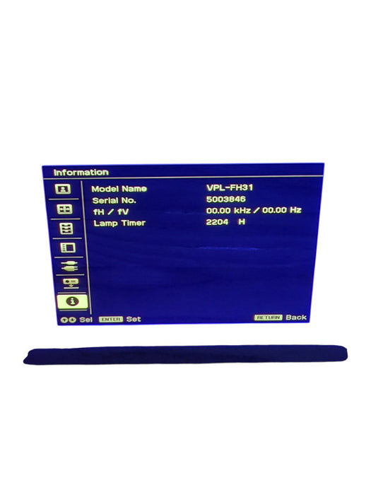 Sony VPL-FH31 4,300 lumens WUXGA 3LCD projector