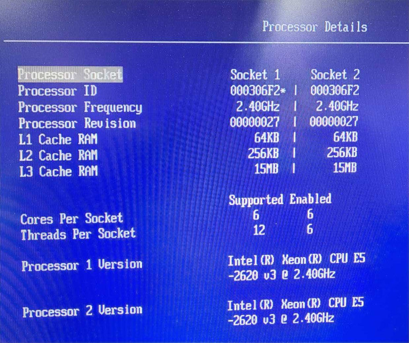 Lenovo System X3650 M5 2U - 2x Xeon E5-2620 v3 32GB DDR4 M1215 RC NO HDD