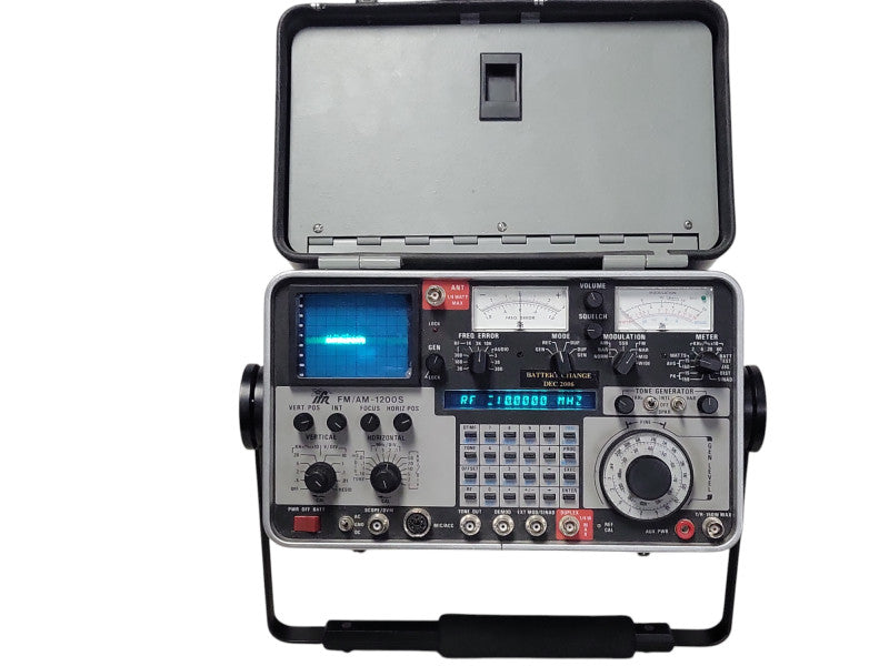 IFR FM/AM-1200S Radio Communications Analyzer, READ _