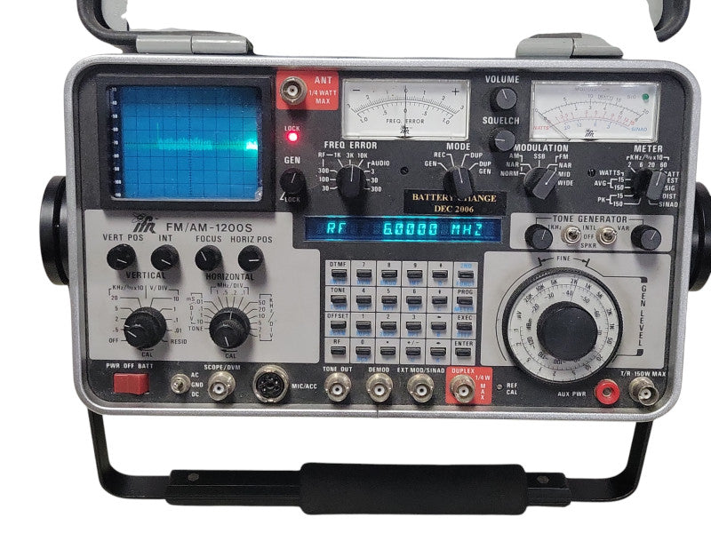 IFR FM/AM-1200S Radio Communications Analyzer, READ _